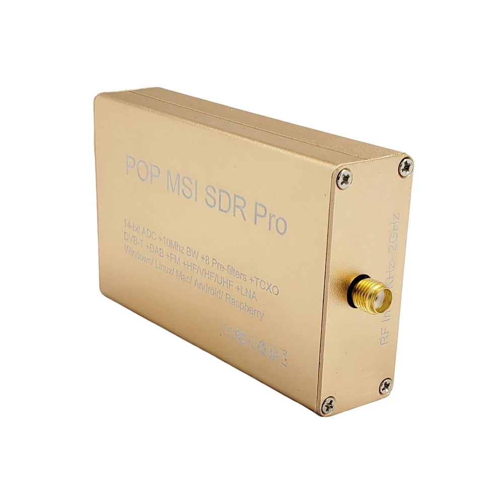 10KHz-2GHz Wideband 14bit  Software Defined Radios SDR Receiver compatible with SDRplay  driver & software with TCXO LNA
