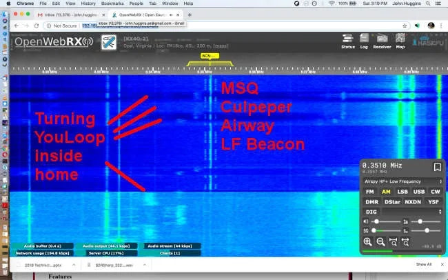 Super clean Waterproof YouLoop Antenna outdoor Portable Passive Magnetic Loop Antenna for HF and VHF