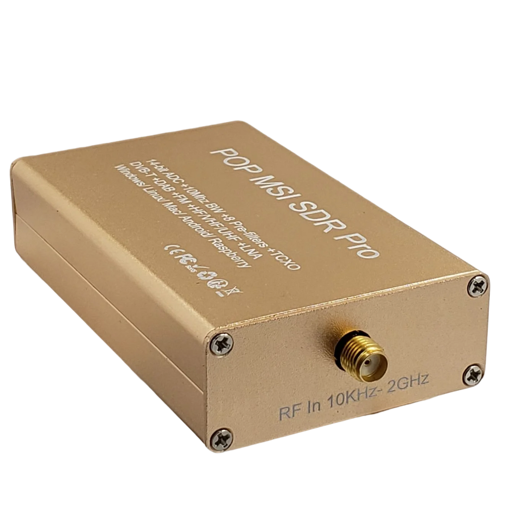 Cheapest Ham radio receiver MSI SDR RSP1A compatible with software SDRplay SDRuno, gnu radio,HDsdr,cubicsdr,sdr#,sdr console