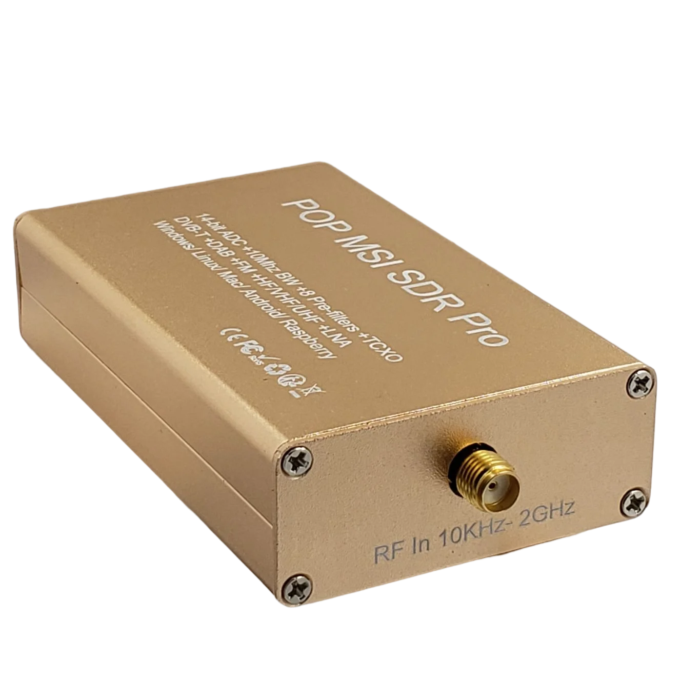 Best SDR Radio receiver Scanner   Frequency range 10K-2GHz with driver  software Android / Windows, Mac OS,Linux / Raspberry PI