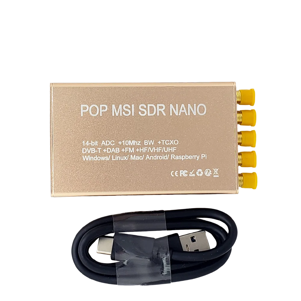 Reliable device equial RSP1A 1 kHz - 2000 MHz Wideband SDR Receiver Upgraded powerful wideband full-featured 14-bit SDR